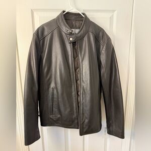 Leather Coat